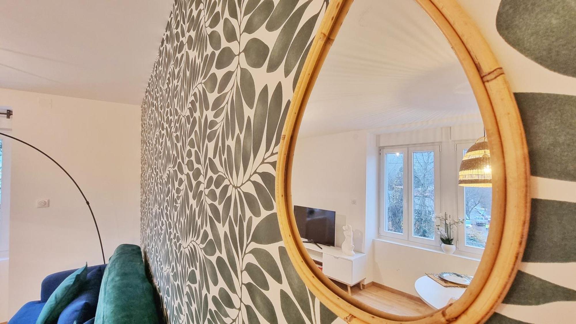 La Buhl Verte - Chic Et Moderne - Calme - Fibre - Relax Bnb 外观 照片